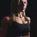 Lesbian Fitness Freak with Sporty Body in Medicine Hat